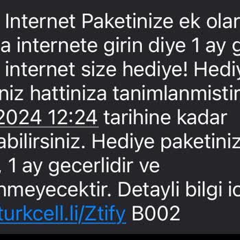 Turkcell Hediye Paketi Sorunu Ve Çözüm Bekleyişi