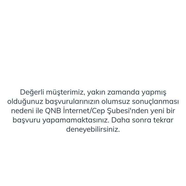 QNB Finansbank'ın Yanıltıcı Kredi Kampanyası