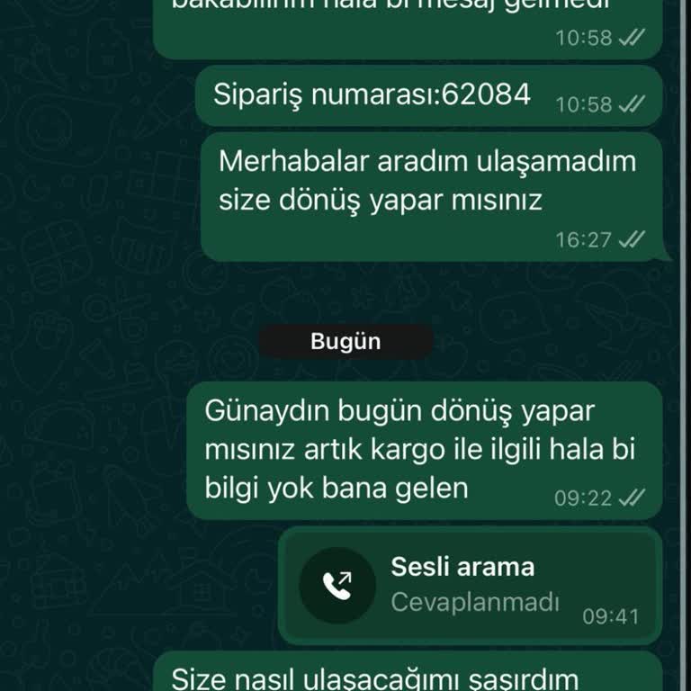Sipariş İletişimsizliği Ve Gecikme Sorunu
