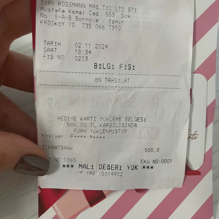 Rossmann Hediye Kartı Sorunu: Kullanılamayan Bakiye Ve İade Talebi