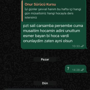 Sürücü Kursunda Yaşanan Hayal Kırıklığı