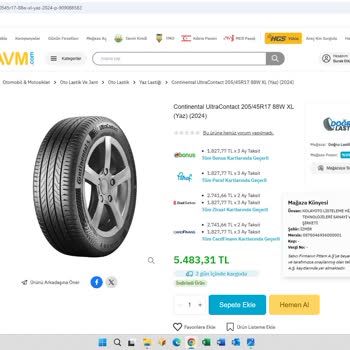 PTTAVM'den Alınan Lastik Kargoda Kayboldu