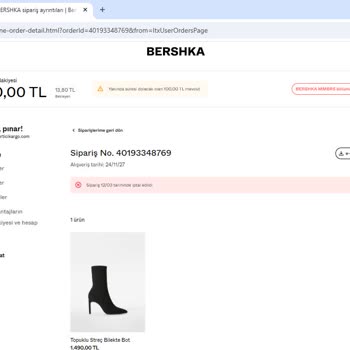 Ödeme Alındıktan Sonra İptal Edilen Siparişin Mağduriyeti