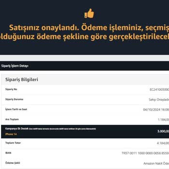 EasyCep'ten Ödeme Gecikmesi Ve Amazon'dan Destek Eksikliği
