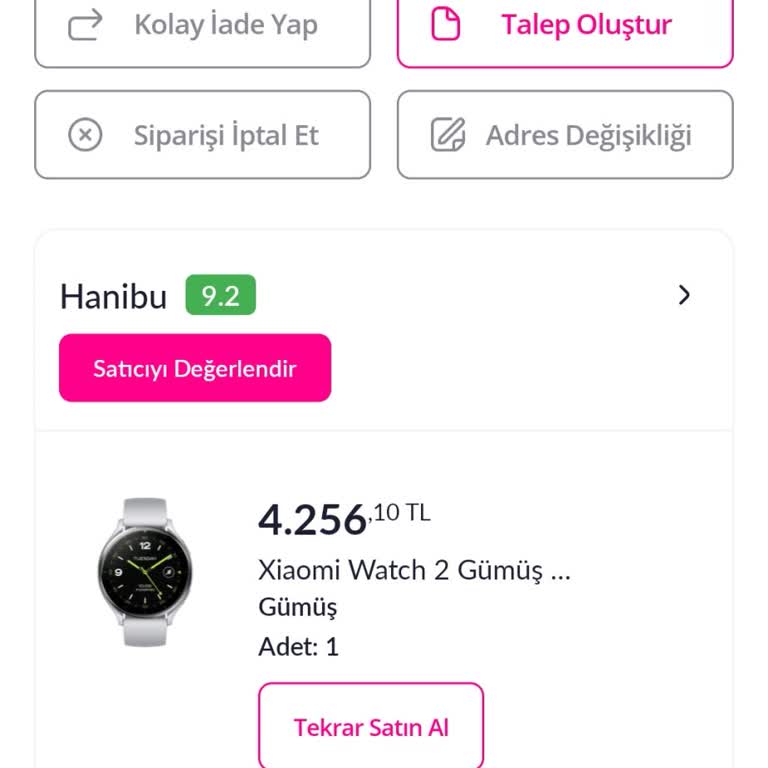 Mesafeli Satış Sözleşmesine Aykırı İade Reddi