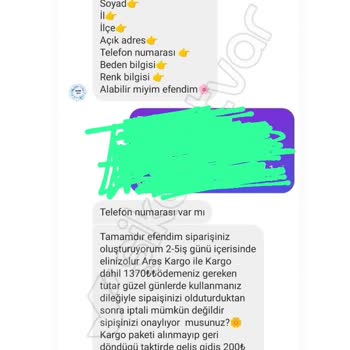 İzinsiz Gönderilen Sipariş Ve Zorla Satış Teşebbüsü
