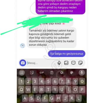 İzinsiz Gönderilen Sipariş Ve Zorla Satış Teşebbüsü