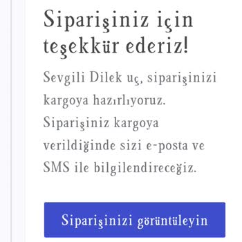 Sipariş Verdim, Ne Ürün Var Ne İade!