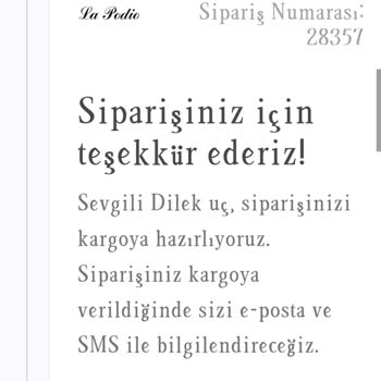 Sipariş Verdim, Ne Ürün Var Ne İade!