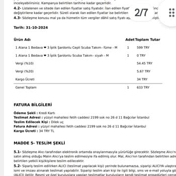 Sipariş Verdim, Ne Ürün Var Ne İade!