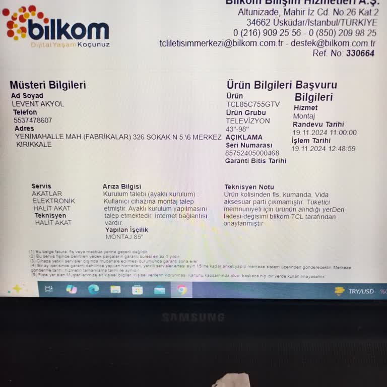 Eksik Parçalı Ve Kullanılmış TV İadesinde Sorunlar
