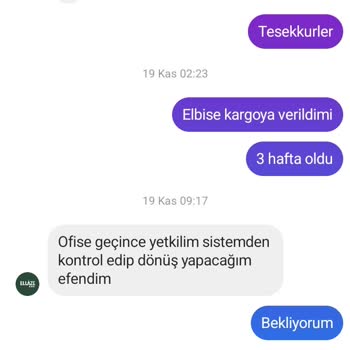 Yanlış Ürün Gönderimi Ve İletişim Eksikliği