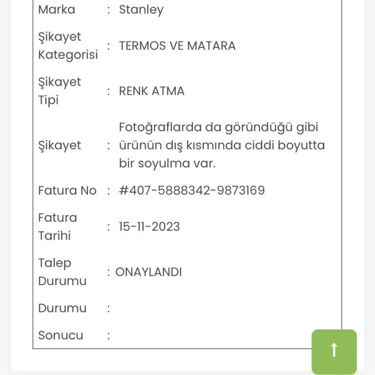 Stanley Termosum Kayıp, Müşteri Hizmetlerine Ulaşamıyorum