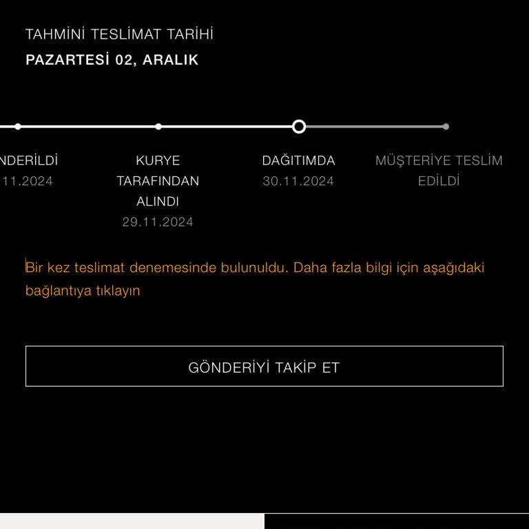 Teslim Edilmeyen Kaban Siparişi Ve İletişim Sorunları