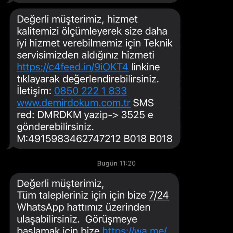 DemirDöküm Kombi Arızası Ve Yetersiz Servis Hizmeti