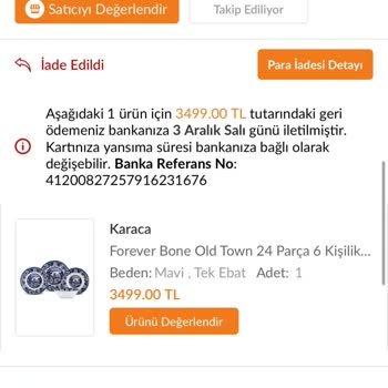 Trendyol Yanlış Teslimat Ve İade Sorunu
