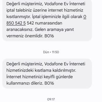 17 Günlük Hizmet Alamama Ve İlgisiz Müşteri Hizmetleri