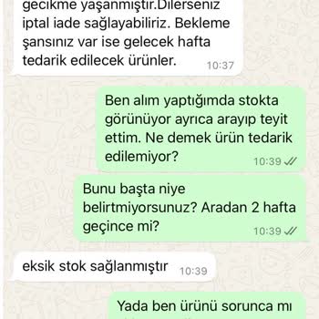 Stokta Var Görünen Ürün Gönderilmiyor: Müşteri Mağduriyeti
