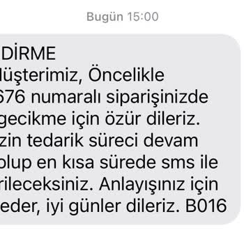 Sipariş İptali Ve Yetersiz Bilgilendirme Sorunu