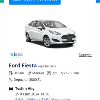 Araç Kiralama İptalinde Eksik İade Sorunu