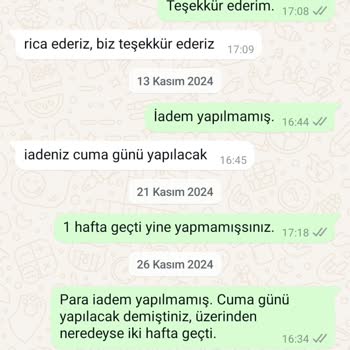 İade Süreci Kabusu: Beklenen Para Geri Dönmüyor