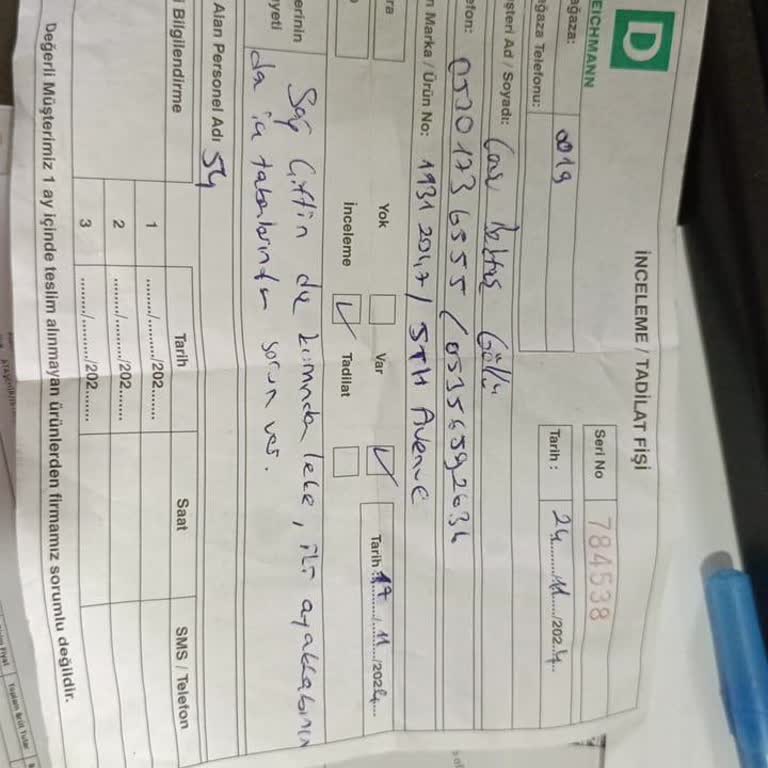 Deichmann'dan Aldığım Ayakkabıda İade Sorunu