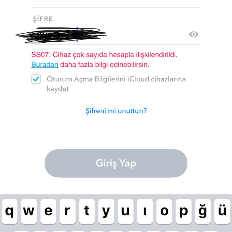 Snapchat Hata Kodu Ve Hesap Kapanma Sorunu