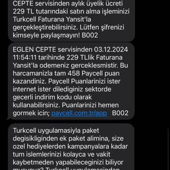 Beklenmedik Üyelik Ücreti Sorunu