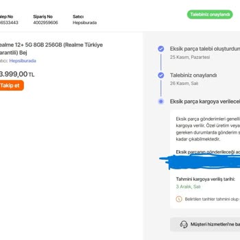 Hepsiburada'nın Eksik Ürün Gönderimi Ve Yanıltıcı Reklam Sorunu