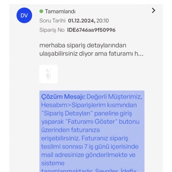 Fatura Talebi Karşılanmayan Müşteri Deneyimi