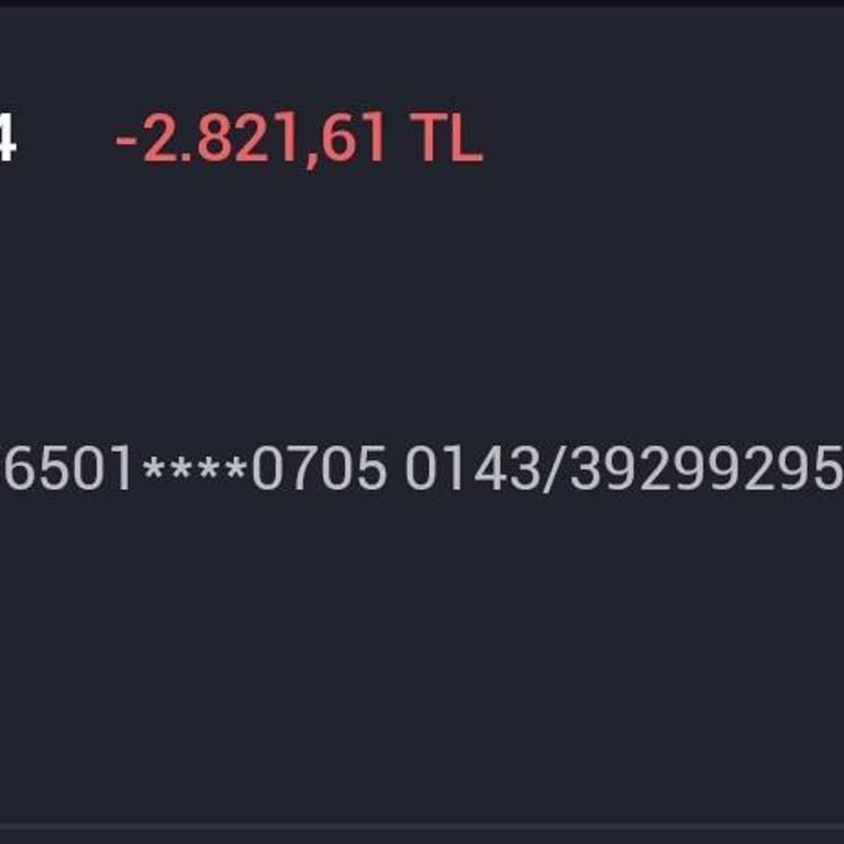 Haberim Olmadan Ek Hesaptan Para Çekildi!