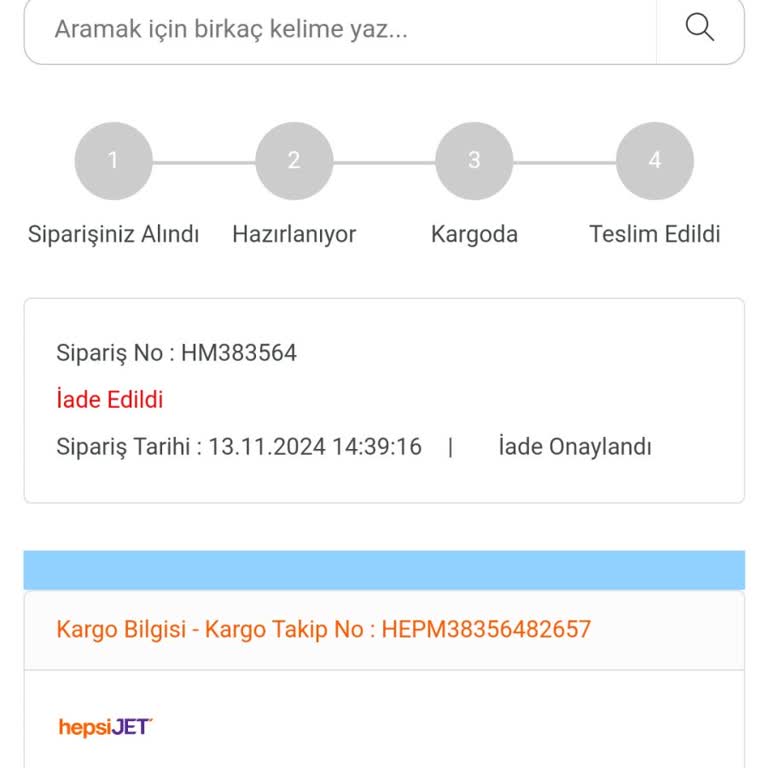 İade Sürecindeki Aksaklık Ve İletişim Sorunları