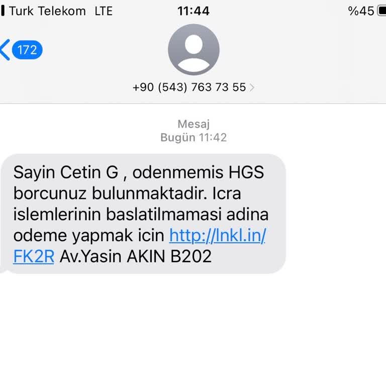 HGS Borcu Ve Kimlik Güvenliği Tehdidi