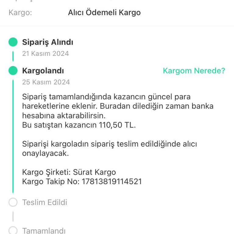 Kayıp Kargo: 8 Gündür Hareketsiz