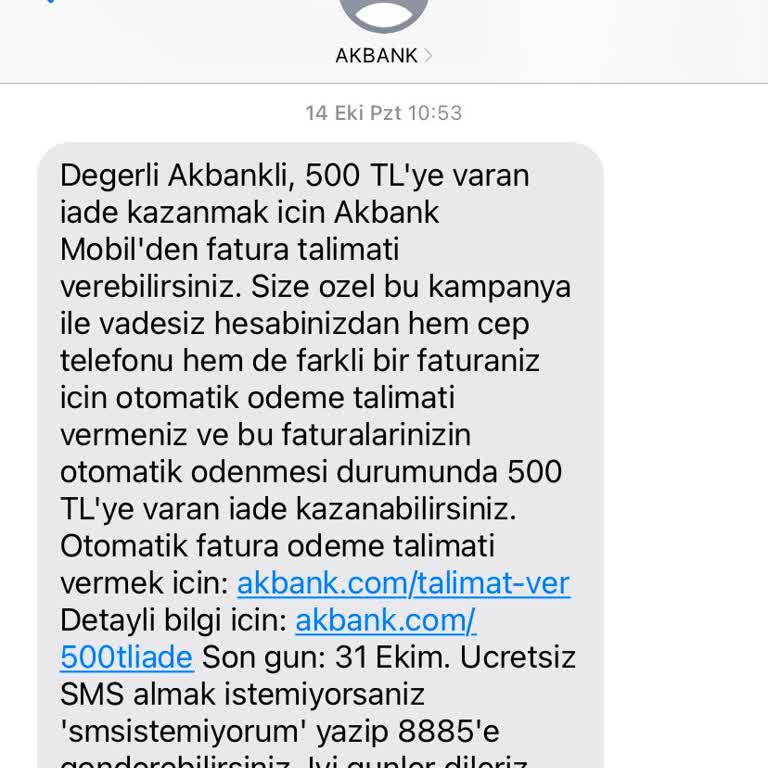 Akbank'ın Yanıltıcı Kampanya Katılım Süreci