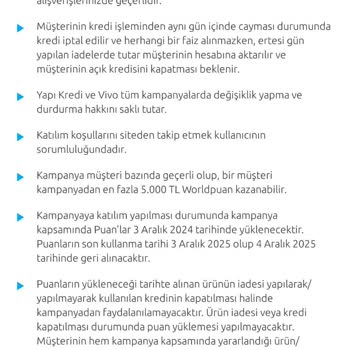 Kampanya Puanları Hala Yatmadı: Müşteri Hizmetleri Yanıt Bekliyor