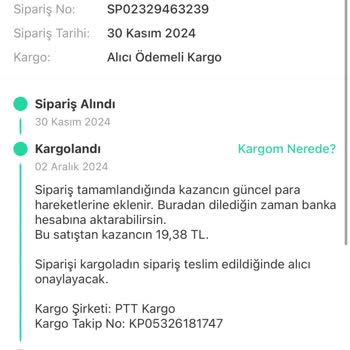 PTT Kargo Sipariş Ekranı Sorunu Ve İptal Edilemeyen Gönderim