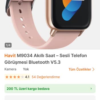 Havit M9034 Akıllı Saatin Şarj Sorunu Ve İlgisiz Servis