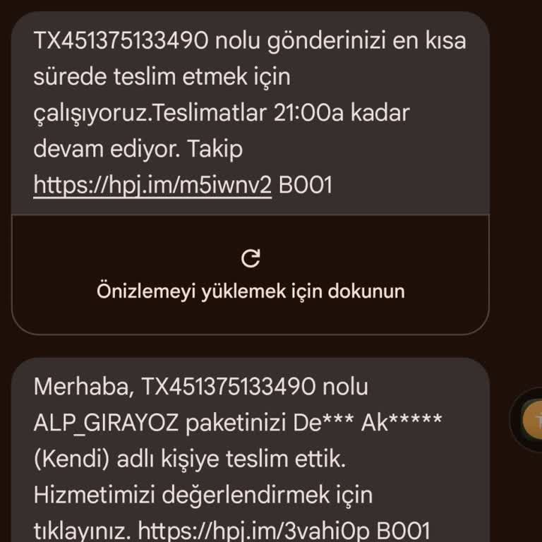 Kayıp Kargo Ve Sorumsuz Kurye