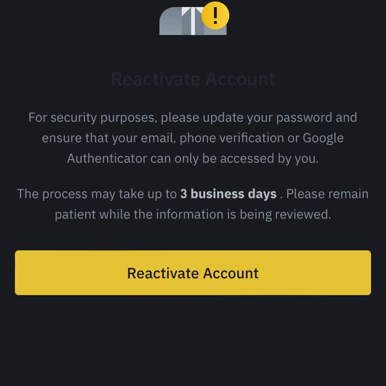 Binance Global Hesabına Giriş Sorunu