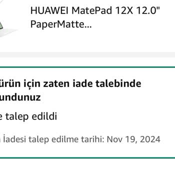 Eksik Ürün Ve Geciken İade Süreci Mağduriyeti