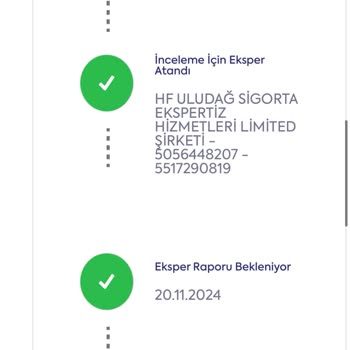 Kaza Sonrası Araç Serviste Bekletiliyor