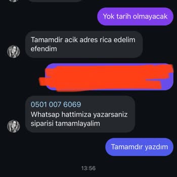 Ödeme Yapıldı, Sipariş Ve İade Bekleniyor