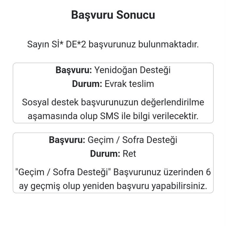 İstanbul Senin Yenidoğan Destek Paketi Başvurum Neden Askıya Alındı?