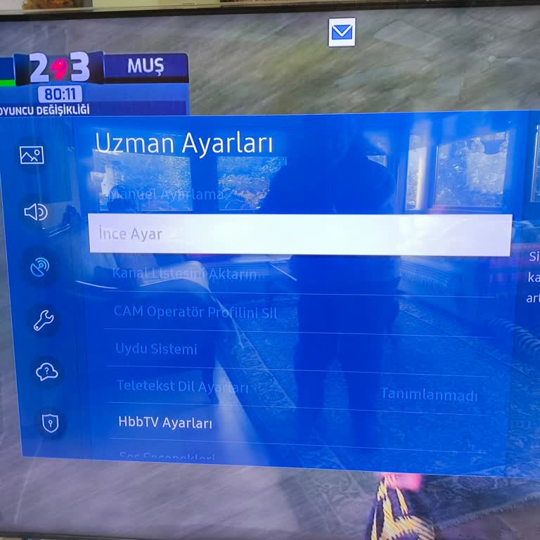 Samsung QLED Televizyonunda Kanal Arama Sorunu