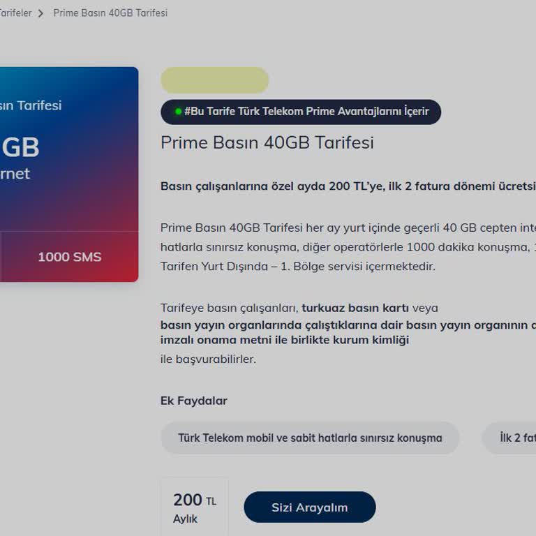 Türk Telekom'da Basın Tarifesi Sorunu