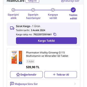 Sürat Kargo'dan Kaybolan Ürün Krizi