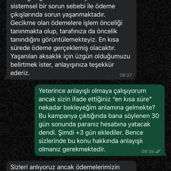 Easycep.com'da Yaşanan Gecikmeli Ödeme Sorunu