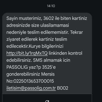 Adresime Ulaşmayan Passolig Kart Kâbusu