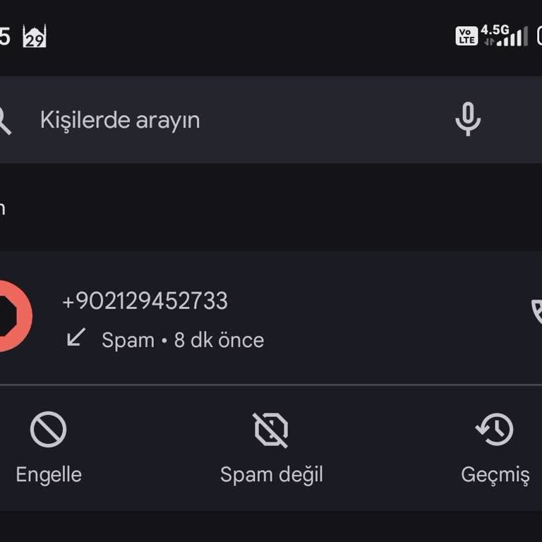 Sürekli Aramalarla Rahatsız Edilme